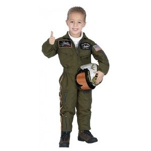 Top Gun Get Real Gear Dress Up for Kids by Aeromax Inc Pilot Costume Size 4-6
